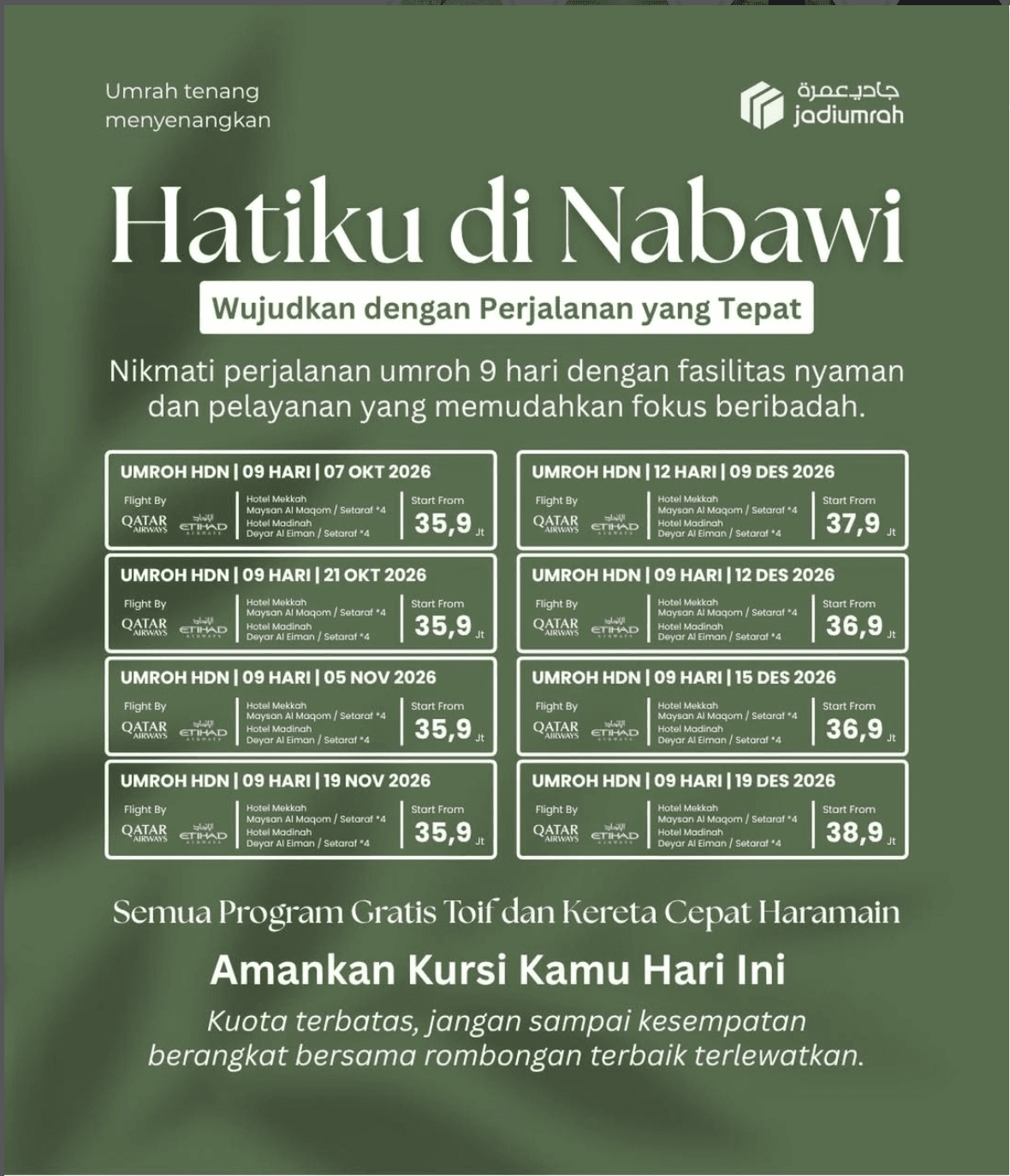Hatiku Di Nabawi